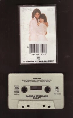 Barbra Steisand--Guilty--1980 Cassette--Barry Gibb - Image 1 of 2