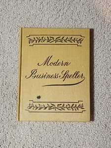 The Modern Business Speller-by D. D. Mayne Antique 1901-HC-Lyons&Carnahan-EX - Bild 1 von 7