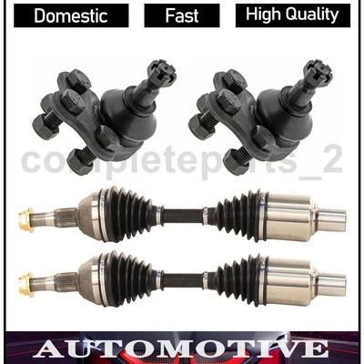 Front Lower Front Ball Joint CV Axle Shaft Fits 1993 Cadillac Allante Eldorado - Image 1 of 3