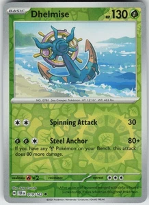 PO-01 Reverse Holo Dhelmise 019/162 Uncommon SV05: Temporal Forces - Picture 1 of 1