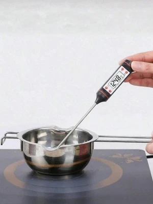 Meat Food Thermometer Digital Temperature Probe Cooking Jam Sugar BBQ Turkey - Image 1 of 4
