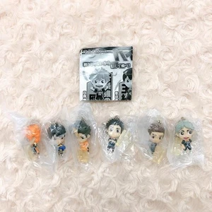 Haikyuu figure key chain set 6 Hinata Kageyama mascot Japan hobby anime m648 - Picture 1 of 6