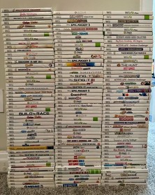 Nintendo Wii Game Lot. Pick & Choose. Sonic, Just Dance, Mario, Cabela's Etc.