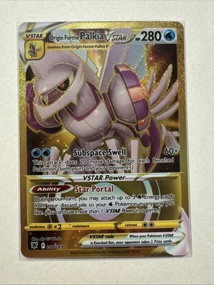 Origin Forme Palkia VSTAR (Secret) 208/189 Swsh10: Astral Radiance Holo - Image 1 of 3