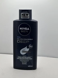Nivea Men Deep MAXXTECH 48hr Moisture Body Lotion - Triple Moisture Boost 400 ml - Picture 1 of 3