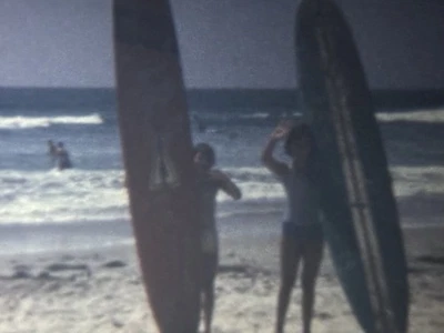 Carrete de película casera Super 8 mm Surfing San Diego Zoo Hoover Dam Las Vegas Foto 1 de 4