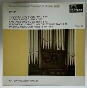 Anton Heiller, Orgel - Bachbrunnen Internationale Schallplatte Folge 31 - Bild 1 von 2