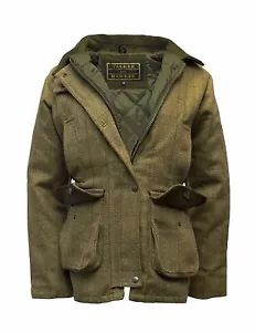 Walker & Hawkes Ladies Derby Tweed Hunting Country Jacket Coat 8-24 LIGHT TWEED - Picture 1 of 6