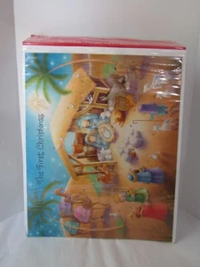 Hallmark DaySpring First Christmas advent calendar oversized card nativity scene - Picture 1 of 5