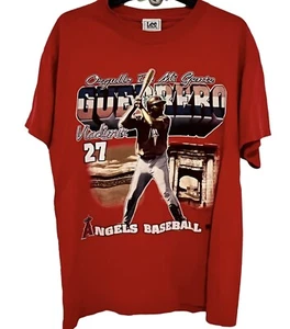 Vladimir Guerrero Sr Los Angeles Angels T-Shirt Vintage 2004 Lee Sport Medium MLB LA - Bild 1 von 6