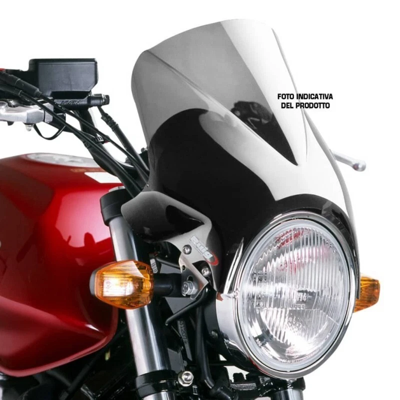 PANTALLA DE VIENTO UNIVERSAL PUIG PARA TRIUMPH SPEED TWIN 1200 2019 > 2024 LUZ HUMO Foto 1 de 1