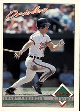1993 O-Pee-Chee Baltimore Orioles Baseball Card #16 Brady Anderson