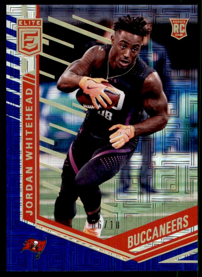 2018 Donruss Elite Blue Jordan Whitehead 06/10 Bucs #138 *Noles2148* - Image 1 of 2