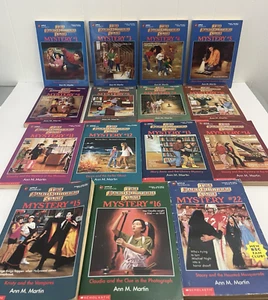 The Babysitters Club MYSTERY Lot of 15 Vintage Chapter Books Ann M Martin 1990's - Picture 1 of 21