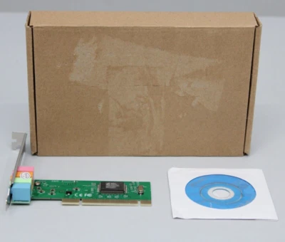 KALEA-INFORMATIQUE WS13 Soundkarte auf PCI-Port 4 Kanäle mit Chipsatz CMI8738 - Bild 1 von 2