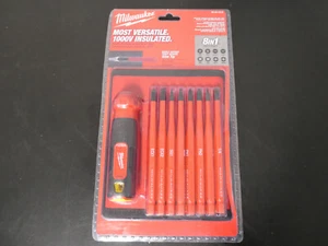 Milwaukee 48-22-2218 8-in-1 1000V isoliertes Slim Tip Multi-Bit Schraubendreher Set - Bild 1 von 5