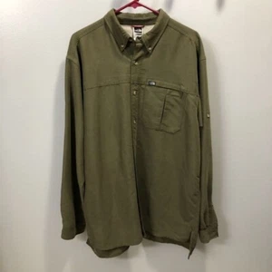 Camisa con botones verde The North Face talla L - Imagen 1 de 4