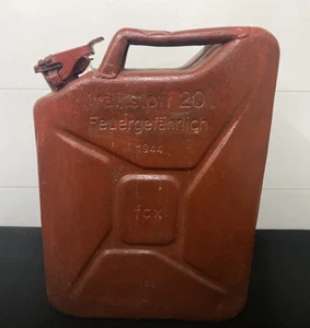 Original German Tank Canister 1944 WW2 - Jerry Can 20 Ltr WWII - Picture 1 of 17