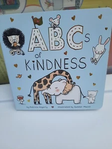 ABCs of Kindness Children's Board Book Kids Baby Age 0-3 Blue Toddler Story Gift - Picture 1 of 10
