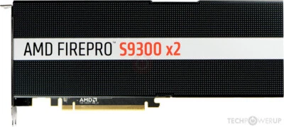AMD FirePro S9300 X2 8GB HBM FirePro S9300 X2 Video Graphics Accelerator Card - Image 1 of 2