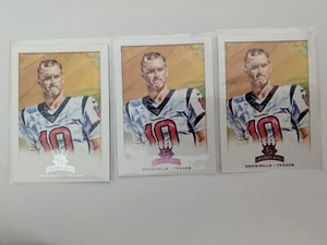 🏆 Lotto (4) 2021 Cronache Gridiron Kings DAVIS MILLS RC #GK-8 Rosa e Base - Foto 1 di 2