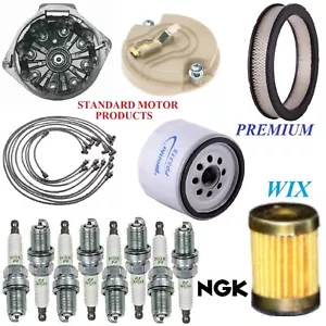 Tune Up Kit Filters Cap Wire Spark plugs For CHEVROLET CAMARO V8 5.7L; 4BBL 1970 - Picture 1 of 1