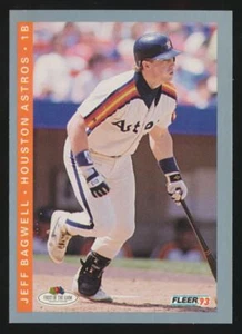 1993 Fleer - Fruit of the Loom #3 Jeff Bagwell, Houston Astros, HOF. - Picture 1 of 2