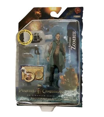 Piratas del Caribe Zombie Pirata Revelar Figura Ilumina En Mareas Extrañas Foto 1 de 4
