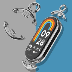 Metal Watch Strap Connectors for Mi Band 8 (2PCS Silver Connector) - Zdjęcie 1 z 9