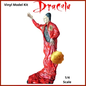 Dracula Old Man Soft Vinyl Model Kit 1/4 Bram Stoker's 1992 Horror Figure - Picture 1 of 5