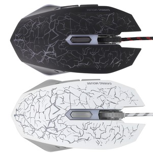 2.4Ghz Wired Optical Gaming Mouse USB Ergonomic RGB Mice 3200 DPI For Computer