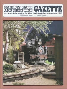 NARROW GAUGE & SHORT LINE GAZETTE 7-8/2010 OR&W, SHAY, WEST SIDE LUMBER, M&SV - Bild 1 von 2