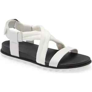 Sorel Damen Slingback Plateau Sandalen Roaming Decon Größe US 6,5 Meersalz weiß - Bild 1 von 6