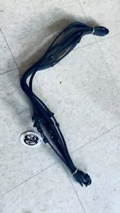 ZÜGEL Baumwollnetz für englische Trense PFERD Größe schwarz NEU mit Stopps 3/4" - Bild 1 von 3