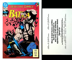 Detective Comics Batman #664 Signed by Scott Hanna w/ COA DC Comics 1993 - Picture 1 of 3