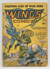 Wings Comics #21 FR 1.0 1942