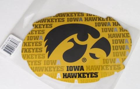 NCAA 1 Pair Iowa Hawkeyes Magnets 6 7/16" Wide x 4 3/8" High Cover