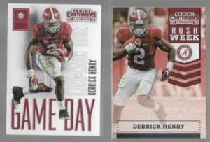 DERRICK HENRY 2016 Panini Contenders Draft #8 + #2.  ALABAMA - Bild 1 von 1