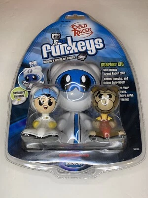 UB Funkeys Starter Kit Speed Racer With Chim Chim 2007 Mattel Radica NEW Sealed - Image 1 of 2
