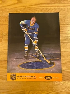 Mar 31 1968 NHL National Hockey League Program Magazine w Ticket Stub Northstars - Picture 1 of 21