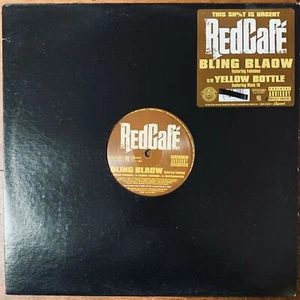 REDCAFE BLING BLAOW FEAT FABOLOUS / YELLOW BOTTLE MACK 10 VINYL SINGLE 1-90 - Picture 1 of 5