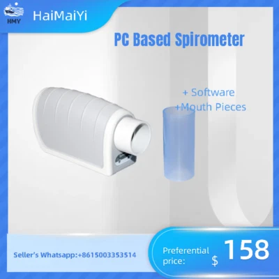 Спирометр CONTEC SPM-A — портативный тестер функции легких для домашнего и клинического использования - Изображение 1 из 4