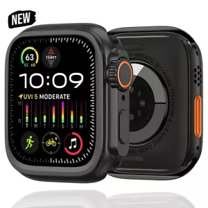 Coque Coque Intégrale Protection Ecran Métal pour Apple Watch Ultra Series 9 8 7 6 5 SE - Photo 1 sur 10
