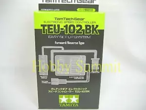 Tamiya TEU-102BK Speed Controller ESC re R/C TamTech GB-01 GT-01 GB-02 45033 - Picture 1 of 2