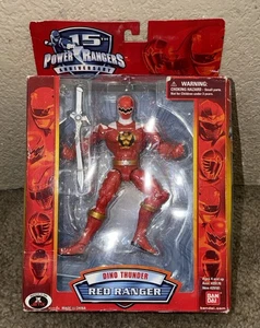 2007 Bandai Power Rangers Dino Thunder Red Ranger Neu Factory Sealed Package! - Bild 1 von 5