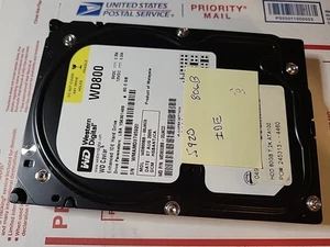 Western Digital Caviar WD800JB-00JKC0 80GB 7200RPM IDE 3.5 Internal Hard Drive - Afbeelding 1 van 4