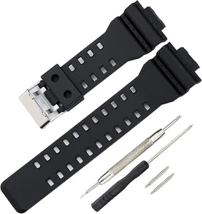 16mm G-Shock Ersatz Uhrenarmbänder für Casio G-Shock GLS-8900/GW-8900/GA-11... - Bild 1 von 4