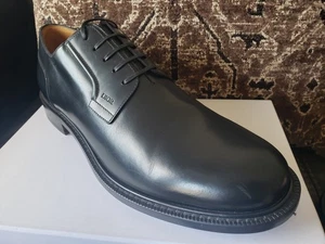 Luxury DIOR Evidence Dress Derby Black Leather Men 45 EU/11 UK/12 US MPRS $1200 - Picture 1 of 21