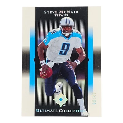 2005 Ultimate Collection Gold Holofoil Steve McNair #95 SP #'d 9/40 - Image 1 of 2