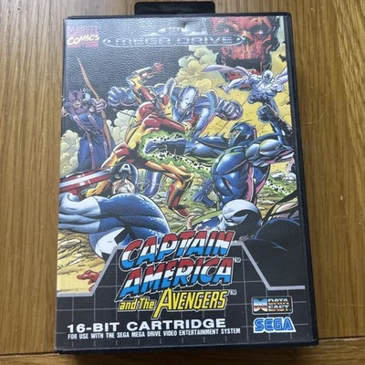 Captain America and the Avengers - Sega Mega Drive - Boxed with Manual - Image 1 of 4
